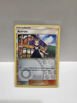 Acerola 112/147 Sun & Moon Burning Shadows Reverse Holo Pokemon TCG Card [ENG] - Image 1