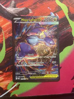 Mega Latias ex 181/132 Special Illustration Rare Mega Evolution Pokemon Card - Image 1