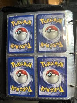 Vintage Pokemon Card Binder Collection Lot of Original Base Set WOTC NM-HP - Image 4