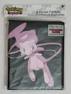 🔥 Pokemon Trading Card Game Ultra Pro Mew 4-Pocket Portfolio ✈ New & Sealed 🚀 - Image 1