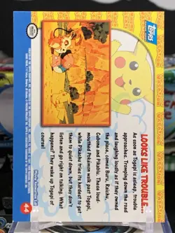Looks Like Trouble 44 Pikachus Vacation Pokemon Card Series 1 TV Animation LC 8T - Image 2