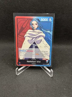 Nefeltari Vivi - OP04-001 - Leader - Near Mint - English - One Piece Card Game - Image 1