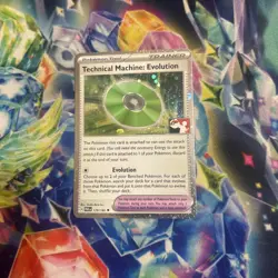 Technical Machine: Evolution Holo Prize Pack Series 5 Promo Pokemon Card NM/LP - Image 1