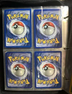 Vintage Pokemon Card Binder Collection Lot Base Set WOTC NM- HP - Image 4