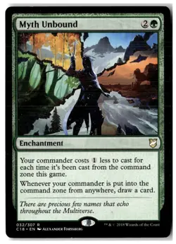 MTG Myth Unbound - Commander 2018 Moderately Played English - Image 1