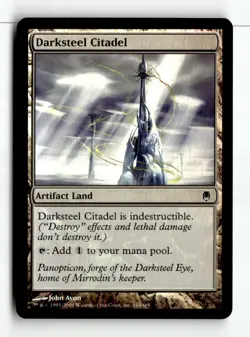 MTG Foil Darksteel Citadel - Darksteel Moderately Played English - Image 1