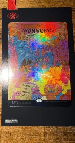 Krark-Clan Ironworks ?? Borderless FOIL ?? MTG NM 0011 Encyclopedia Secret Lair - Image 2