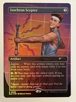 Isochron Scepter Secret Lair Countdown Encyclopedia Kit Foil MTG NM - Image 1