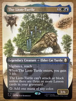 MTG Avatar: The Last Airbender, The Lion-Turtle - Borderless - Image 1