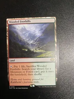 MTG - NM - Wooded Foothills - Modern Horizons 3 - Image 1