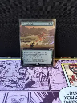 Tectonic Split 0208 - Extended Art Foil - Rare - MTG Avatar The Last Airbender - Image 2