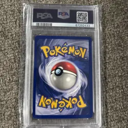 PSA 8 Kabuto 50/62 W Gold Stamp Top Deck Magazine December 1999 English Pokemon - Image 2