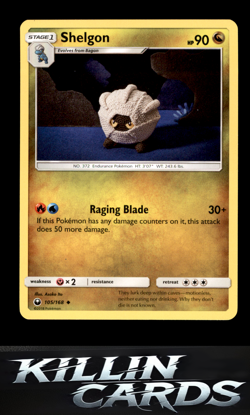 Shelgon 105/168 Pokemon Uncommon SM - Celestial Storm Card LP - Image 1