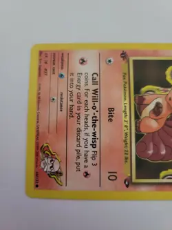 Pokemon TCG Blaine's Vulpix Gym Challenge 66/132 Regular 1st Edition Common Fire - Image 2