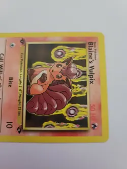Pokemon TCG Blaine's Vulpix Gym Challenge 66/132 Regular 1st Edition Common Fire - Image 3
