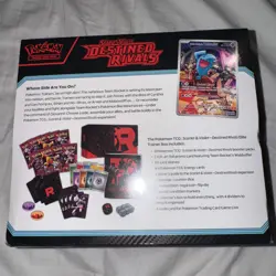 Pokemon TCG Scarlet & Violet Destined Rivals ETB Elite Trainer Box New & Sealed - Image 4