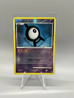 Pokemon TCG Unown a Diamond & Pearl 65/130 Reverse Holo Uncommon MP - Image 1