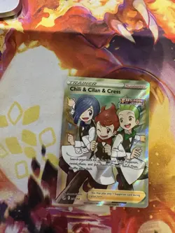 Pokemon TCG Chili & Cilan & Cress 258/264 Fusion Strike - Image 1