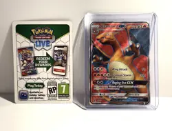 Pokemon TCG - CHARIZARD GX - SM60 - FULL ART - PROMO - SUN & MOON (2017) - Image 1