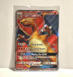 Pokemon TCG - CHARIZARD GX - SM60 - FULL ART - PROMO - SUN & MOON (2017) - Image 2