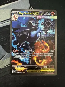 Mega Charizard X ex 125/094 SIR Pokemon TCG Phantasmal Flames (Pack Fresh) MINT! - Image 1