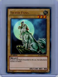 Yugioh Legendary Collection 3: Yugi's World LCYW-EN004 Silver Fang 1ST ED. NM - Image 1
