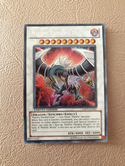 YUGIOH MALEFIC PARADOX DRAGON SECRET RARE YMP1-EN007 LTD ED NM - Image 1