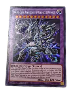 Blue-Eyes Alternative Ultimate Dragon - TN19-EN001 - Prismatic Secret Rare - VLP - Image 1