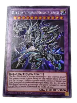 Blue-Eyes Alternative Ultimate Dragon - TN19-EN001 - Prismatic Secret Rare - VLP - Image 2