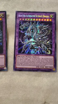 Blue-Eyes Alternative Ultimate Dragon - TN19-EN001 - Prismatic Secret Rare - VLP - Image 3
