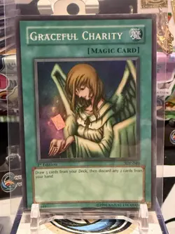 Graceful Charity SDP-040 Yugioh Starter Deck: Pegasus 1st Edition PJ 12Z - Image 1