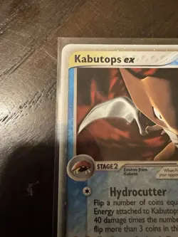 Pokemon TCG Vintage Kabutops EX Sandstorm Holo Rare Card 97/100 - Image 4