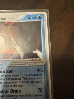 Pokemon TCG Vintage Kabutops EX Sandstorm Holo Rare Card 97/100 - Image 5