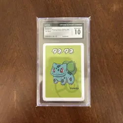 CGC 10 Bulbasaur Old Maid 2019 Japanese Pokemon Card - Image 1