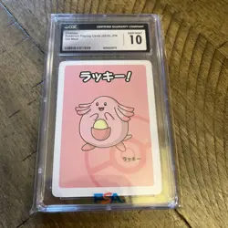 CGC 10 Chansey Old Maid 2019 Japanese Pokemon Card - Image 1