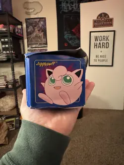 VINTAGE 1999 BK Pokemon Jigglypuff 24K Gold Plated Trading Card Blue Box Sealed - Image 3