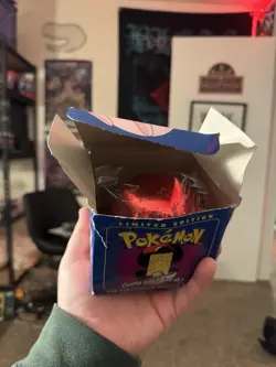VINTAGE 1999 BK Pokemon Jigglypuff 24K Gold Plated Trading Card Blue Box Sealed - Image 5