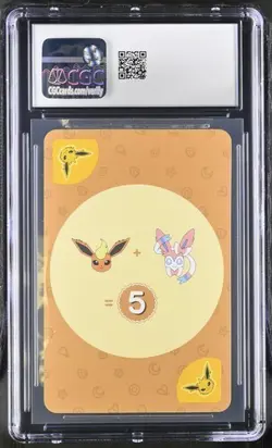 ?? CGC 10 Jolteon Point Salad Playing Card Eevee Edition Pokemon - Image 2