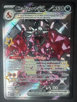 Charizard ex 074 Sv: Scarlet & Violet Promo Cards Holo Pokemon Card NM - Image 1