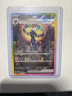 Pokemon UMBREON EX Prismatic SIR 161/131 Evolutions Fresh Near Mint Holo Card - Image 1