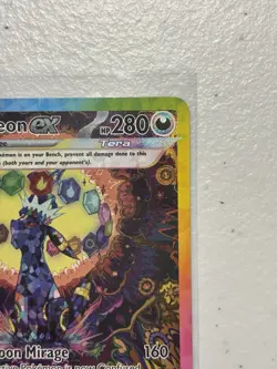 Pokemon UMBREON EX Prismatic SIR 161/131 Evolutions Fresh Near Mint Holo Card - Image 4