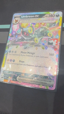 Umbreon ex 060/131 Prize Pack Series Cards Holo Pokemon Play Stamp - Image 2