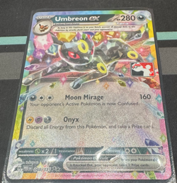 Umbreon ex 060/131 Prize Pack Series Cards Holo Pokemon Play Stamp - Image 3