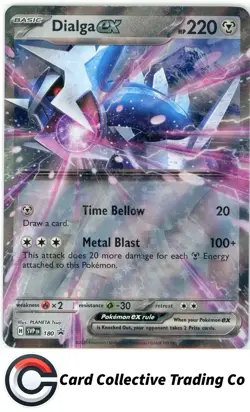 SV: Scarlet & Violet Promo Cards #180 Dialga ex - Image 1