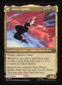 Gwen Stacy Ghost-Spider | #0078 | Mythic | NM |Marvel's Spider-Man MTG - Image 2