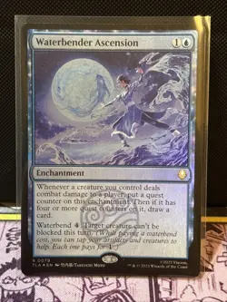 Waterbender Ascension - 0079 - Avatar: The Last Airbender TLA - MTG - Foil - Image 1