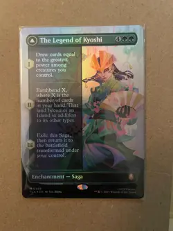 x1 The Legend of Kyoshi // Avatar Kioshi - Foil - Borderless M MTG Avatar: The L - Image 1