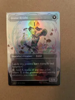 x1 The Legend of Kyoshi // Avatar Kioshi - Foil - Borderless M MTG Avatar: The L - Image 2