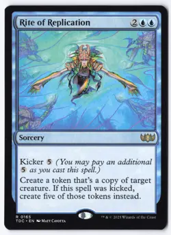 Rite of Replication R Commander: Tarkir: Dragonstorm 165 NM - Image 1