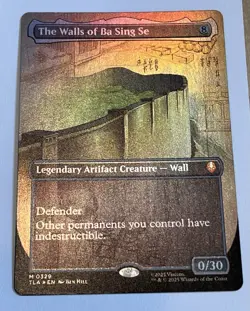 The Walls of Ba Sing Se (Borderless Foil) Mythic MTG Avatar 0329 Magic - Image 2